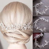 Rhinestone Bridal Headband Tiara Wedding Hair Jewelry