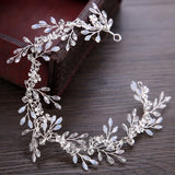 Rhinestone Bridal Headband Tiara Wedding Hair Jewelry
