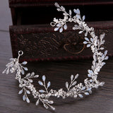 Rhinestone Bridal Headband Tiara Wedding Hair Jewelry