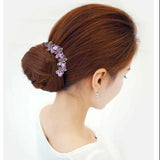 Crystal Butterfly Hair Clip Wedding Tiaras Bridal Headpieces