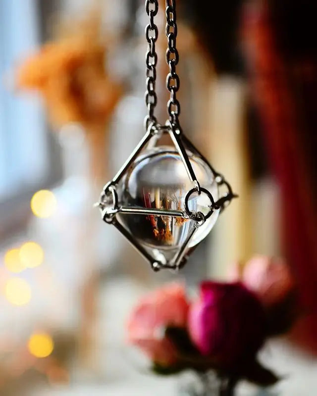 Crystal Cage Necklace - Healing Choker