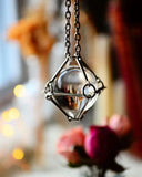 Crystal Cage Necklace - Healing Choker