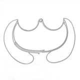Crystal Chest Bracket Harness Body Chain Bra Top Lingerie Jewelry