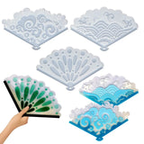 Chinese Style Fan Ornament Silicone Mold for Epoxy Resin DIY Crafts