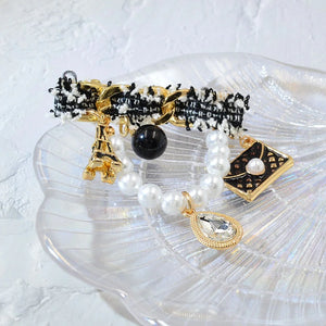 Crystal Clothing Hanging Pearls Brooches Bag Safety Pins Vintage