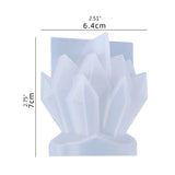 Crystal Cluster Stone Decorations Resin Mold DIY Crafts Plaster