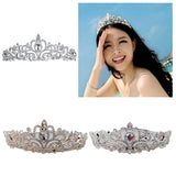 Crystal Crown Tiara Headband for Women Girls Wedding Birthday Party