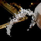 Crystal Crowns Bride Tiara Queen Wedding Crown Headpiece