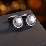 Crystal Cufflink Cufflinks French Men's Shirt Wedding Accessories
