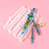 Crystal Dagger Decoration Mold Sword Cutter Silicone Mould DIY Resin