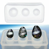 Crystal Drop Gel Silicone Ball Molds Epoxy Resin Beads Necklace Mold