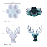 Crystal Egg Deer Storage Box Silicone Mold for Resin Casting DIY Jewelry