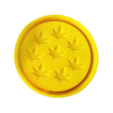 Epoxy Coaster Cup Pad Resin Mold Potleaf Ashtray Silicone Mould