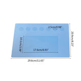 Crystal Epoxy DIY Mold UV Glue Hand Tool Sky Translucent A4 Silicone Spacer