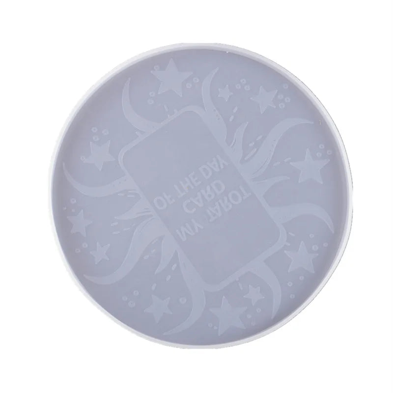 Crystal Epoxy Mold Constellation Compass Tarot Silicone Resin Mold