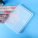 Crystal Epoxy Mold Coaster Cup Mat DIY Crafts Plaster Soap Ornaments Mould