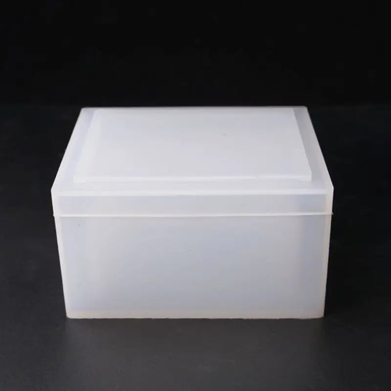 Crystal Epoxy Mould DIY Tissue Box Silicone Mold