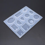 Epoxy Necklace Pendant Silicone Mold DIY Ornament Water Drop