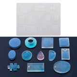 Epoxy Necklace Pendant Silicone Mold DIY Ornament Water Drop
