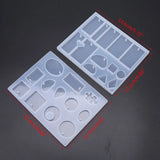 Epoxy Necklace Pendant Silicone Mold DIY Ornament Water Drop
