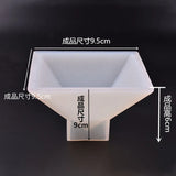 Epoxy Pyramid Silicone Resin Mold DIY Jewelry Dried Flower Model