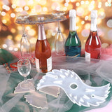 Red Wine Shelf Cup Pad Resin Mold DIY Crafts Making