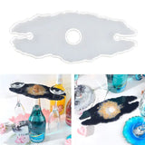 Red Wine Shelf Cup Pad Resin Mold DIY Crafts Making