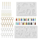 Resin Keychain Silicone Mould for Jewelry Making
