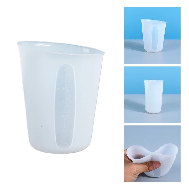 250ml Measuring Cup Mug Silicone Mold for DIY Crafts
