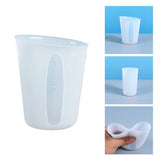 250ml Measuring Cup Mug Silicone Mold for DIY Crafts