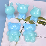 3D Bear Doll Ornament Silicone Mold DIY Crafts Decorations