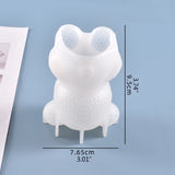 3D Diamond Bear Ornaments Silicone Mold for DIY Crafts