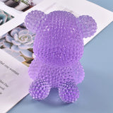 3D Diamond Bear Ornaments Silicone Mold for DIY Crafts