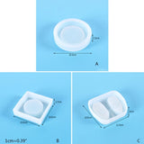 Epoxy Resin Ashtray Silicone Mold DIY Crafts Home Decor Tools
