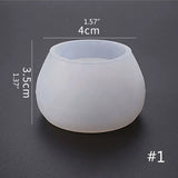 Silicone Resin Mold for Bowl Cup Casting DIY Crafts