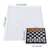 Chess Board Silicone Mold Set DIY Crafts Jewelry Tool