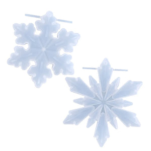Christmas Snowflake Pendant Silicone Mold DIY Crafts