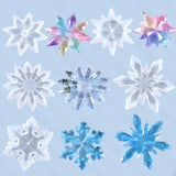 Christmas Snowflake Pendant Resin Mold Silicone Mould