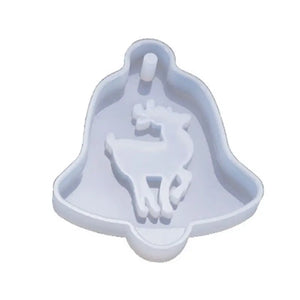 Christmas Tree Elk Pendant Resin Mold DIY Crafts Jewelry Making