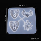 Devil Eye Pendant Silicone Mold for Jewelry Making