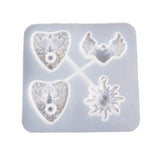 Epoxy Resin Devil Eye Pendant Mold Silicone Mould Tool