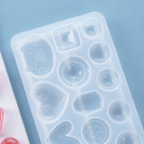 Epoxy Resin Mold Ear Studs Silicone Mould DIY Jewelry Earring Pendant Making