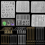 Epoxy Resin Mold Earring Pendant Silicone Casting Mold