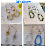 Epoxy Resin Mold Earring Pendant Silicone Casting Mold