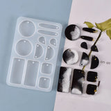 Epoxy Resin Mold Earrings Dangler Silicone Mould DIY Crafts Jewelry Making
