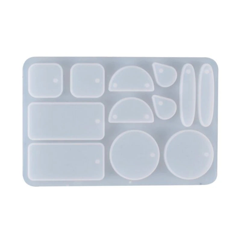 Epoxy Resin Mold Earrings Dangler Silicone Mould DIY Crafts Jewelry Making