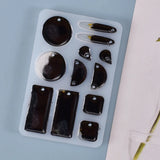 Epoxy Resin Mold Earrings Dangler Silicone Mould DIY Crafts Jewelry Making
