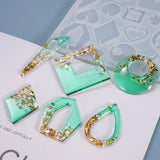 Epoxy Resin Mold for Earrings Casting Silicone Mould DIY Crafts
