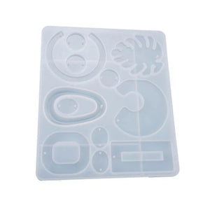 Epoxy Resin Mold Earrings Pendant Casting Silicone Mould DIY