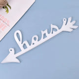 Epoxy Resin Mold English Words Pendant Silicone Mould DIY Crafts Decor Jewelry